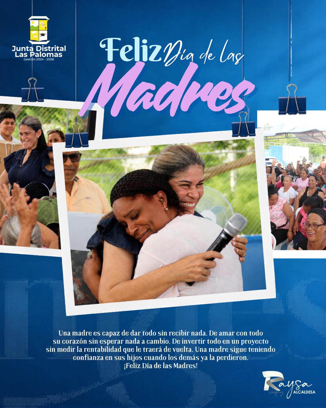 31 – de Mayo Honramos a quienes con amor, sacrificio y dedicación son el corazón de cada hogar.